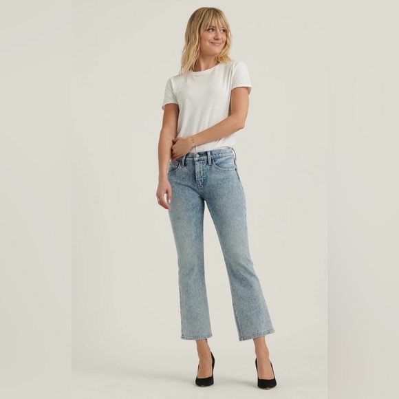 Lucky Brand Brooklyn Mid Rise Ava Crop Mini Boot - Picture 2 of 16